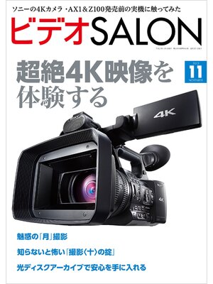 cover image of ビデオ SALON (サロン) 2013年 11月号